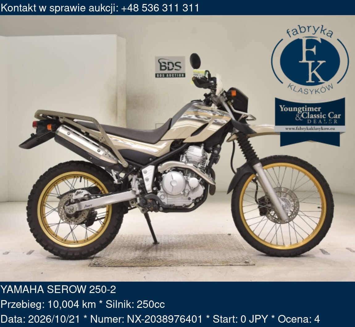 YAMAHA SEROW 250-2 - zdjęcie 2