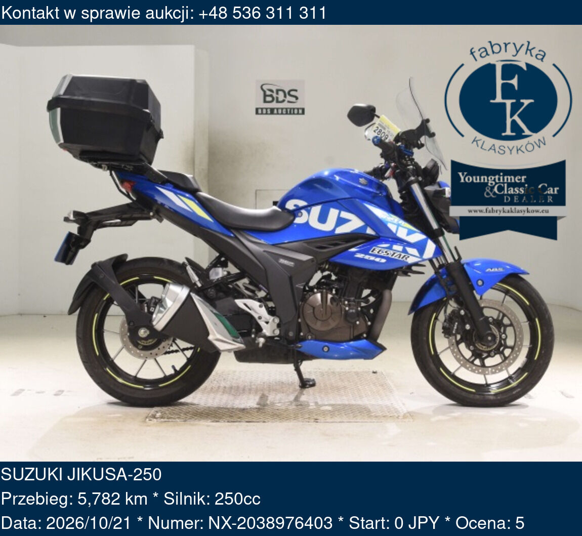 SUZUKI JIKUSA-250  - zdjęcie 2