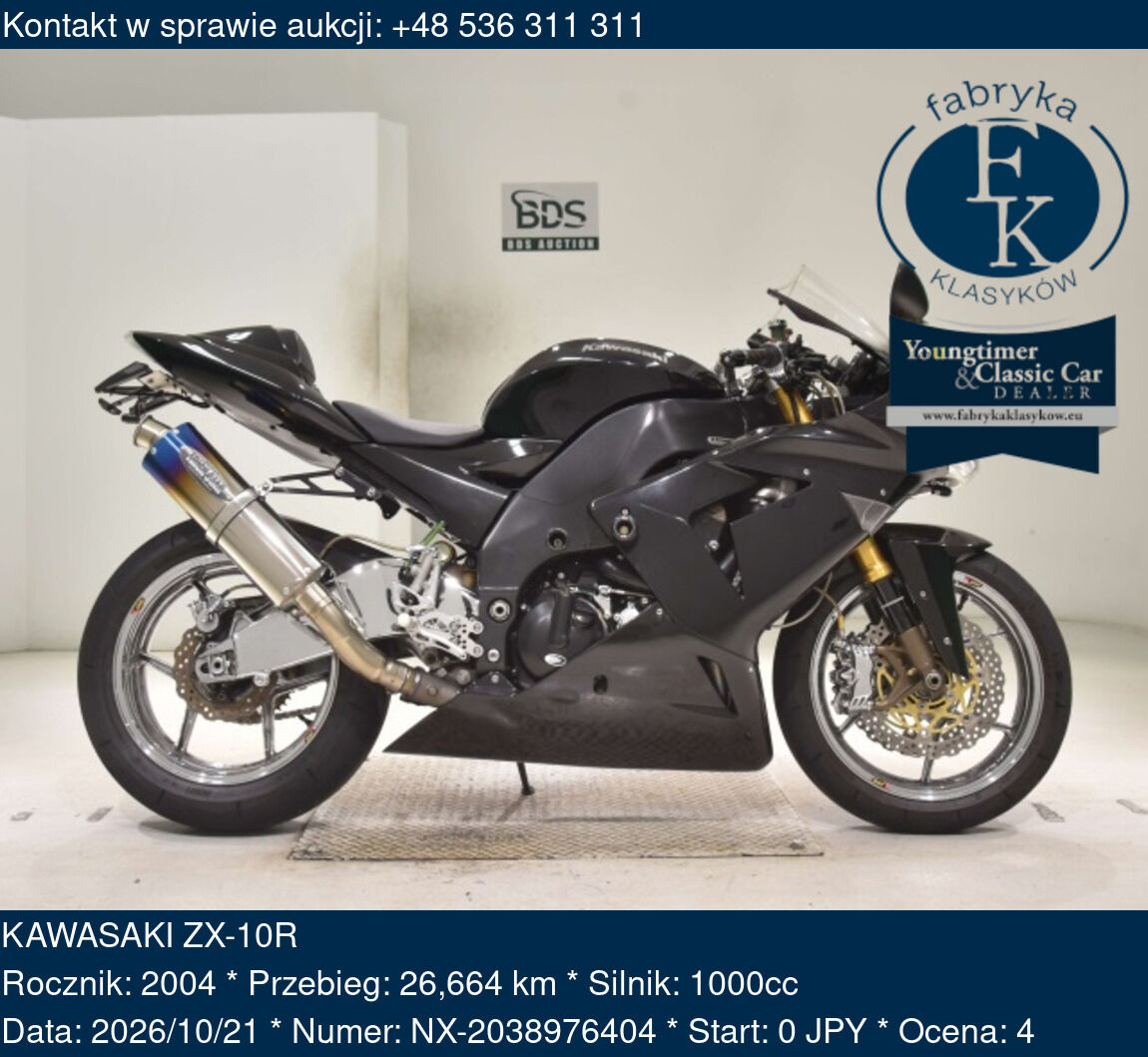KAWASAKI ZX-10R 2004 - zdjęcie 2