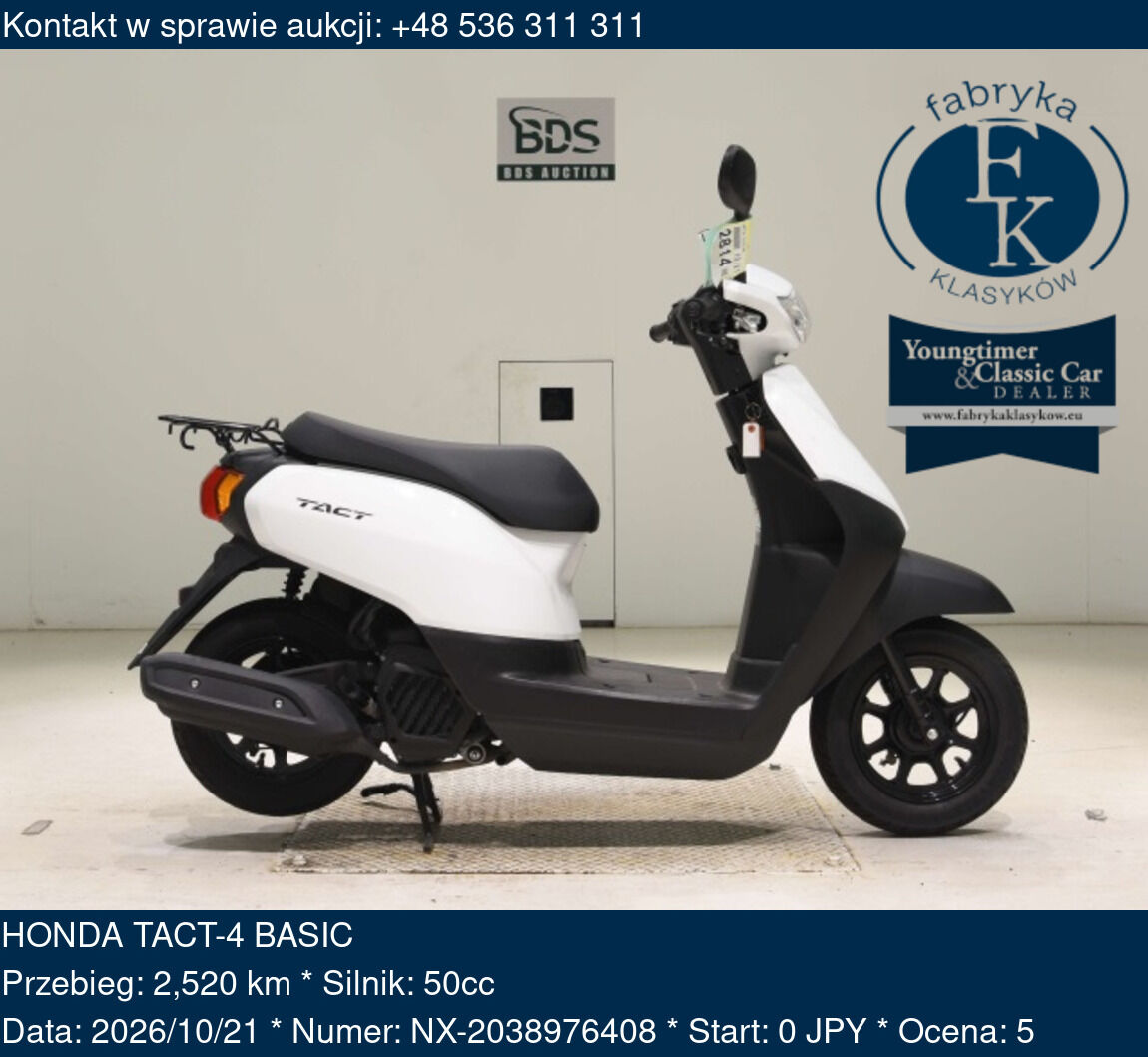HONDA TACT-4 BASIC  - zdjęcie 2
