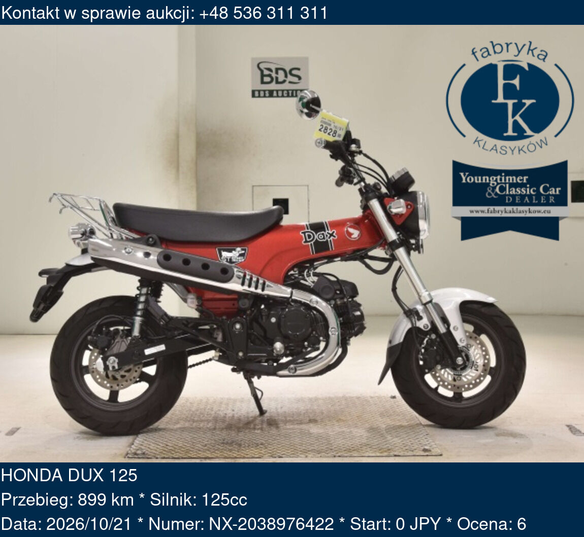 HONDA DUX 125  - zdjęcie 2