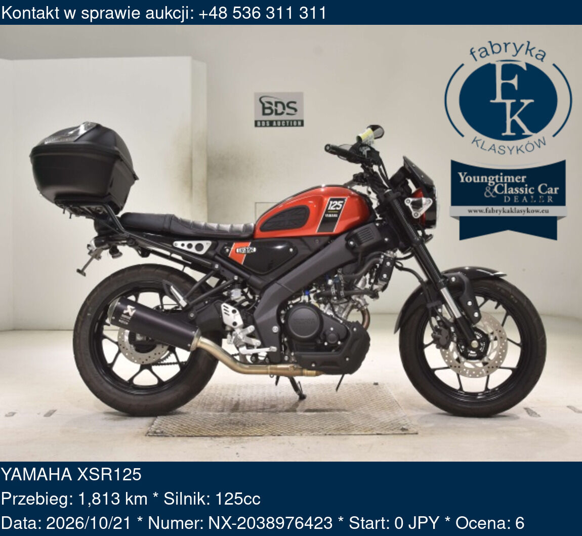 YAMAHA XSR125  - zdjęcie 2