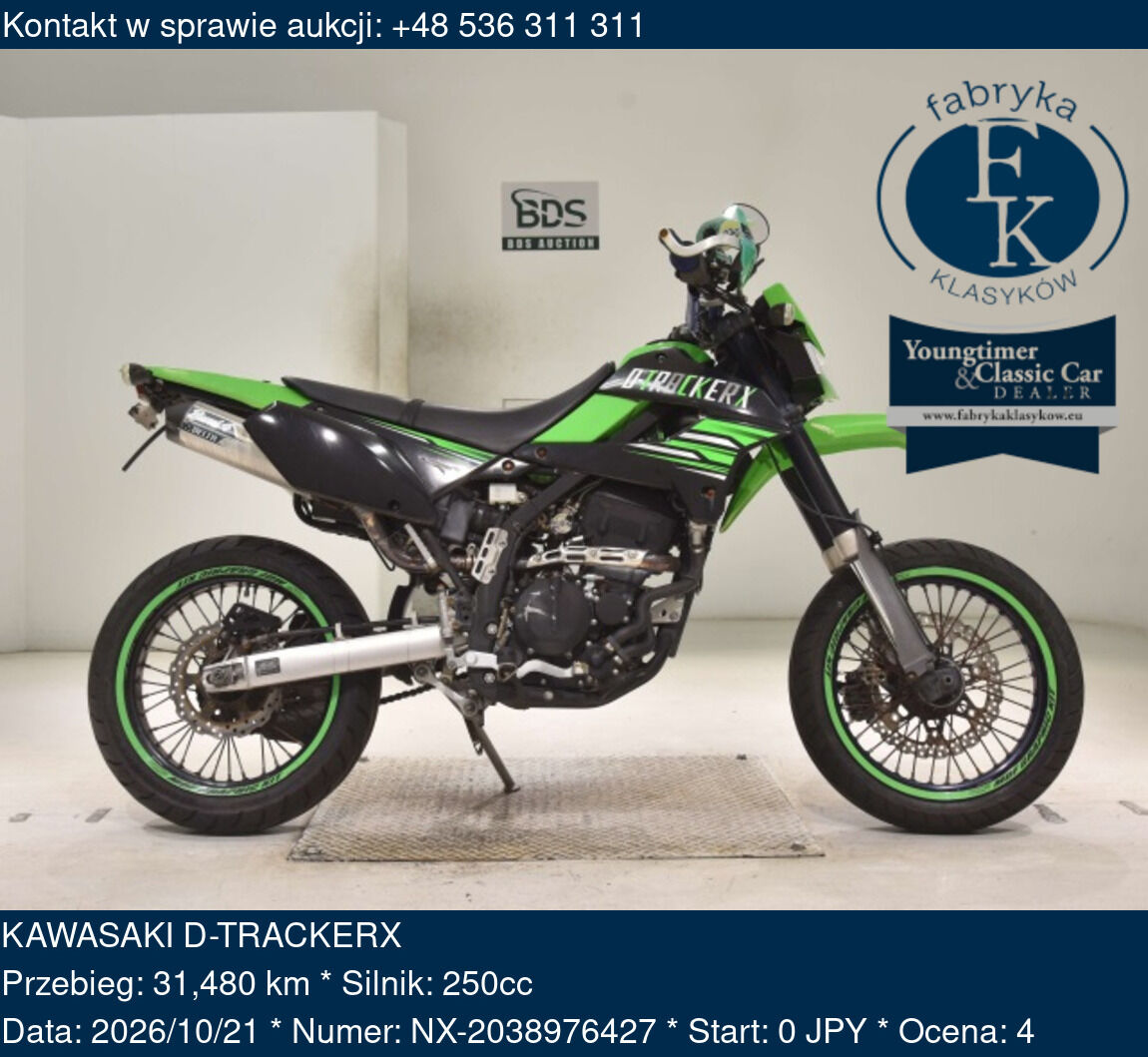 KAWASAKI D-TRACKERX  - zdjęcie 2