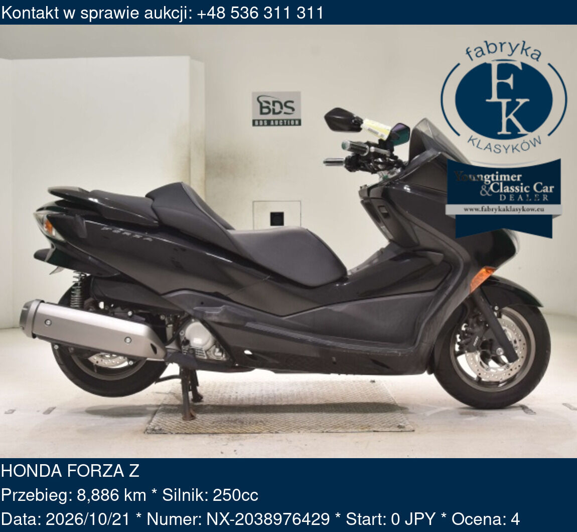 HONDA FORZA Z  - zdjęcie 2