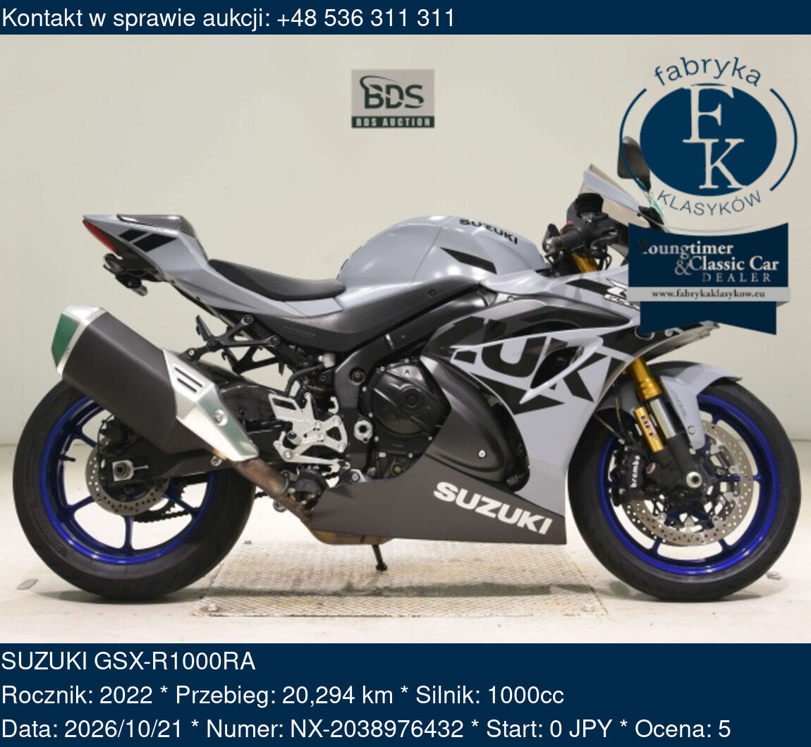 SUZUKI GSX-R1000RA 2022 - zdjęcie 2