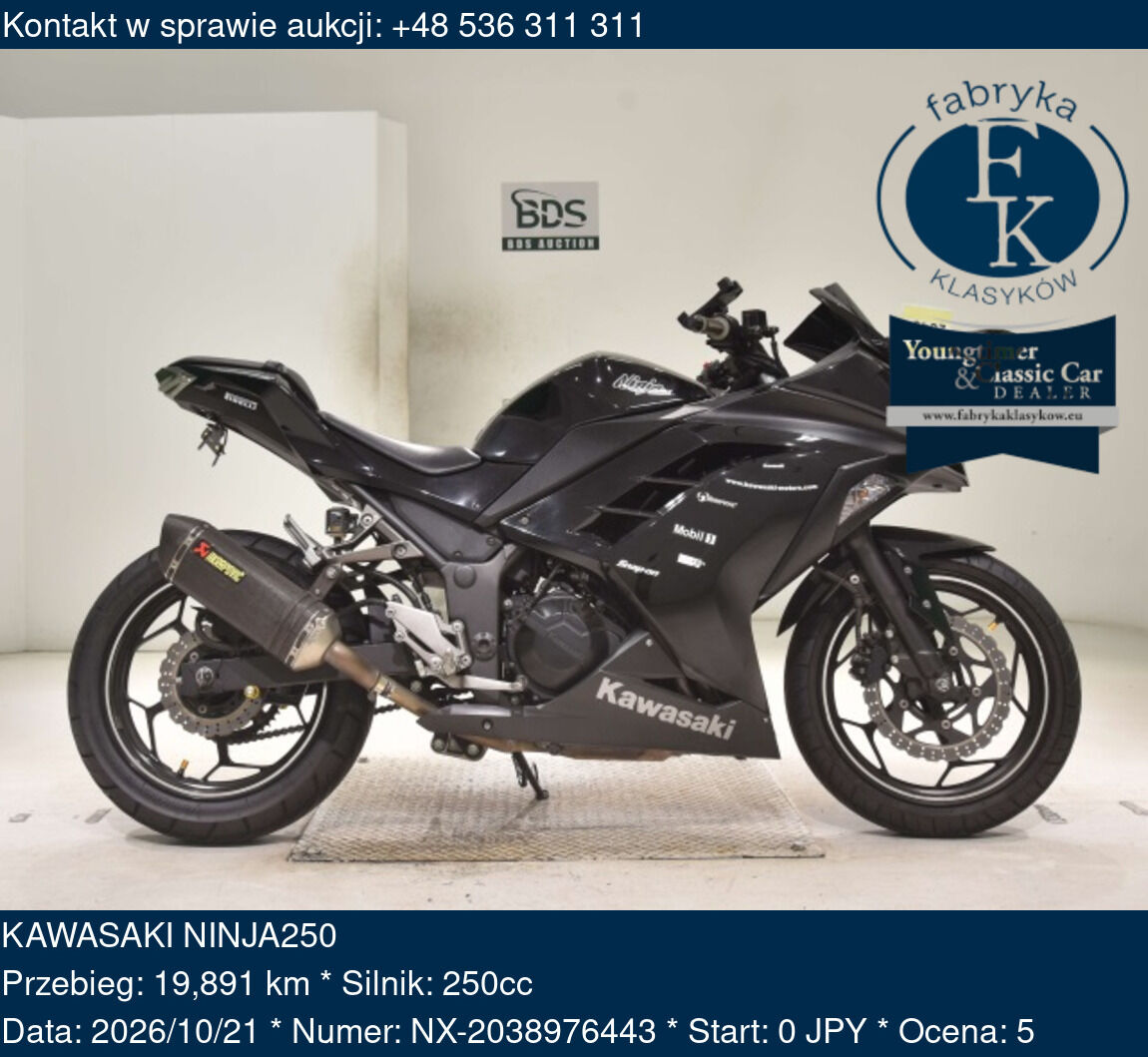 KAWASAKI NINJA250  - zdjęcie 2