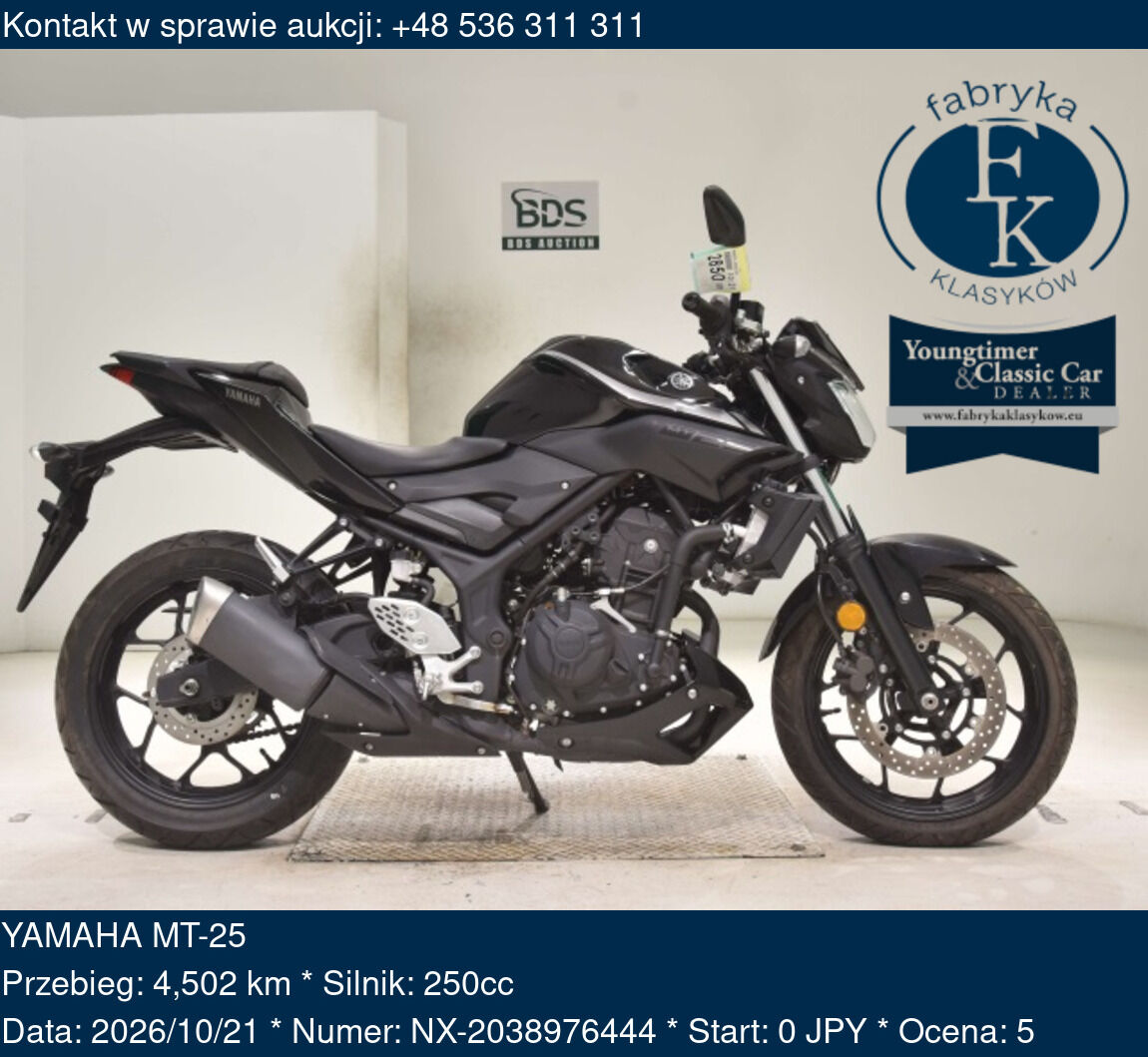 YAMAHA MT-25 - zdjęcie 2