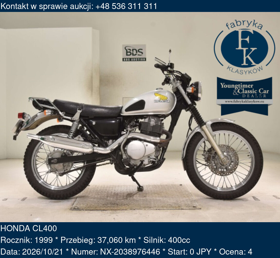 HONDA CL400 1999 - zdjęcie 2