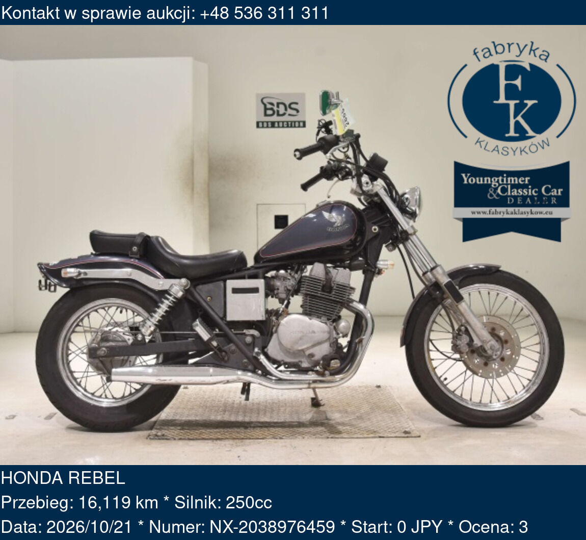 HONDA REBEL  - zdjęcie 2