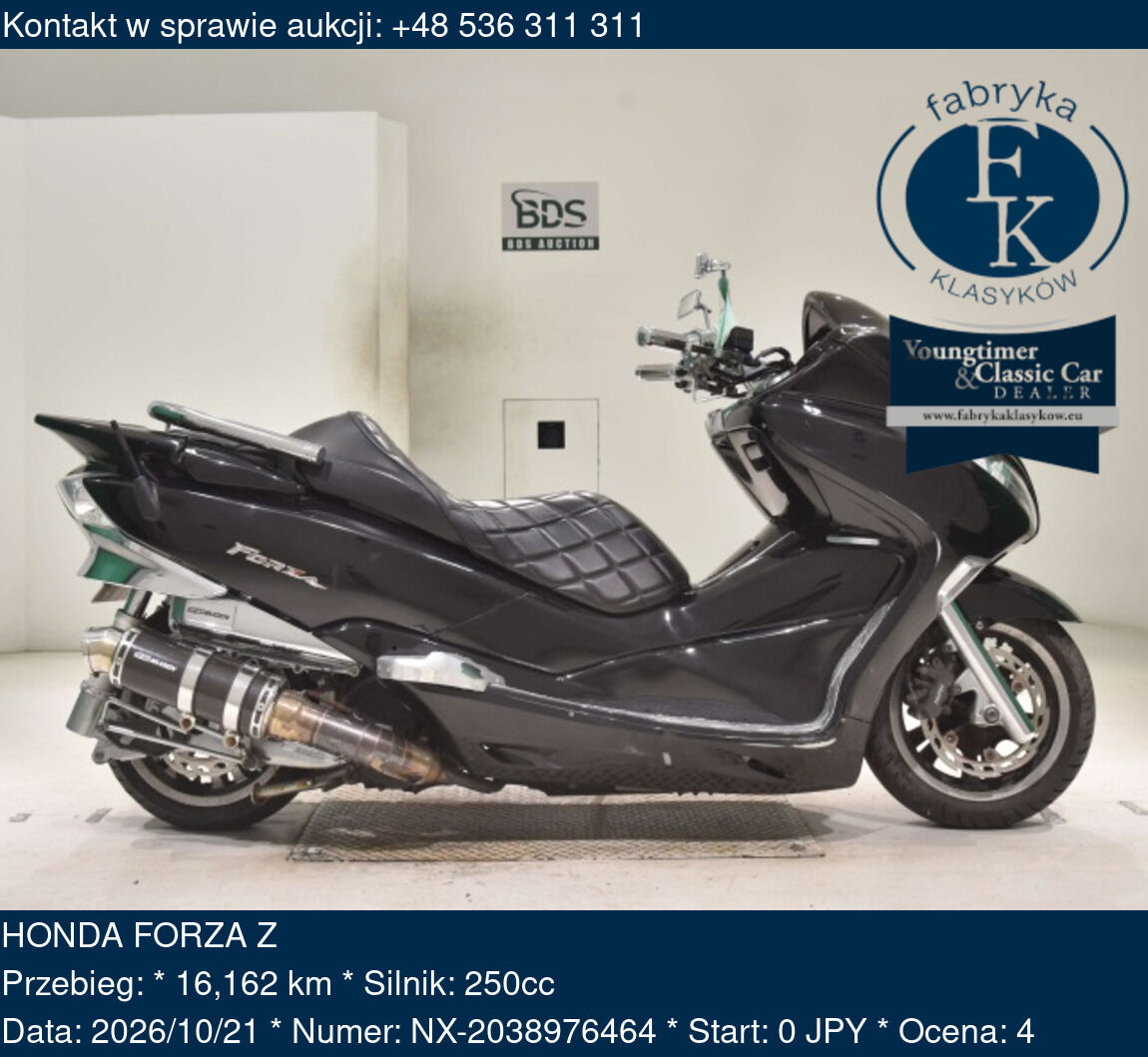 HONDA FORZA Z  - zdjęcie 2