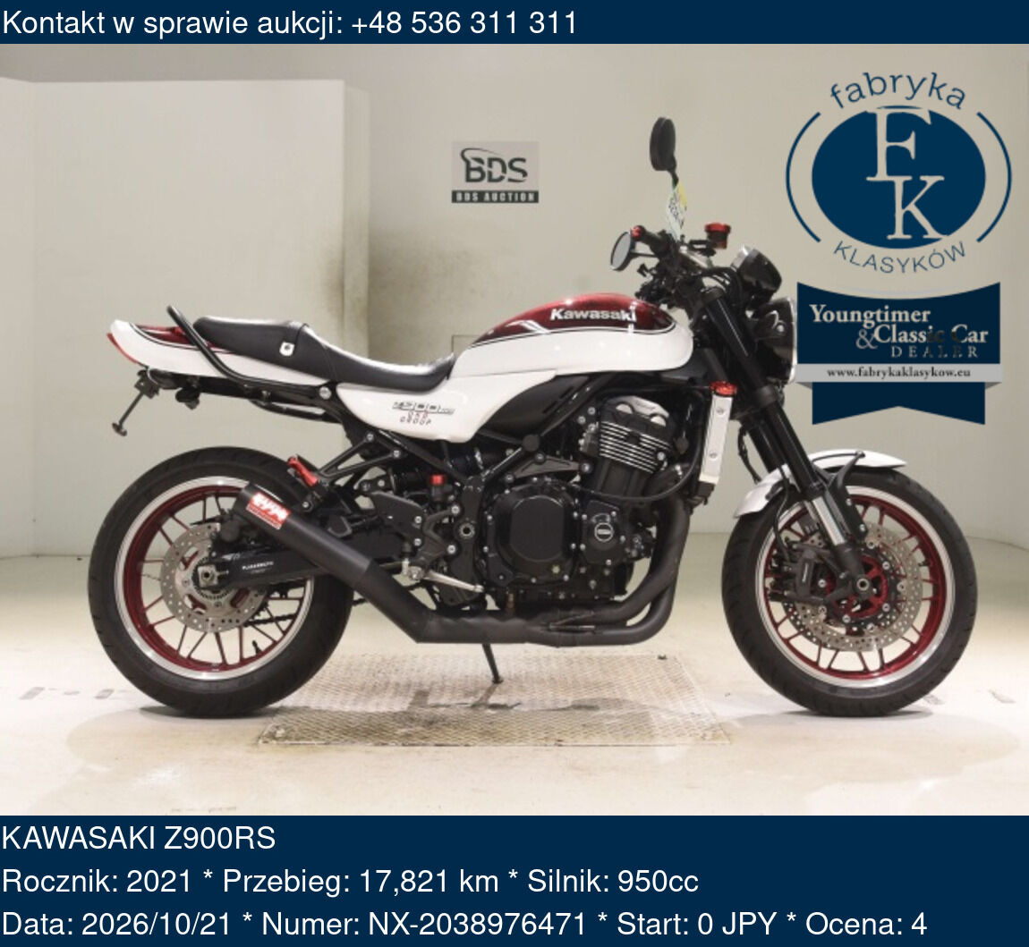 KAWASAKI Z900RS 2021 - zdjęcie 2