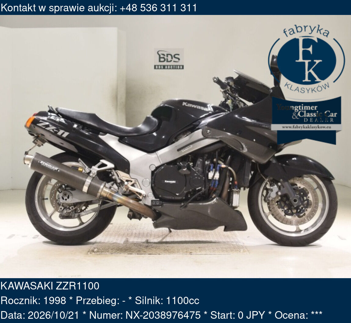 KAWASAKI ZZR1100 1998 - zdjęcie 2