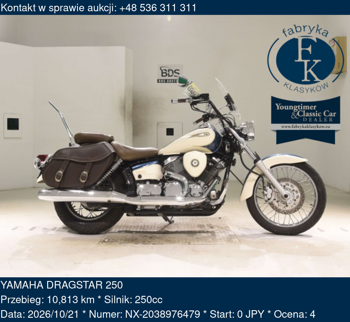 YAMAHA DRAGSTAR 250 - zdjęcie 2