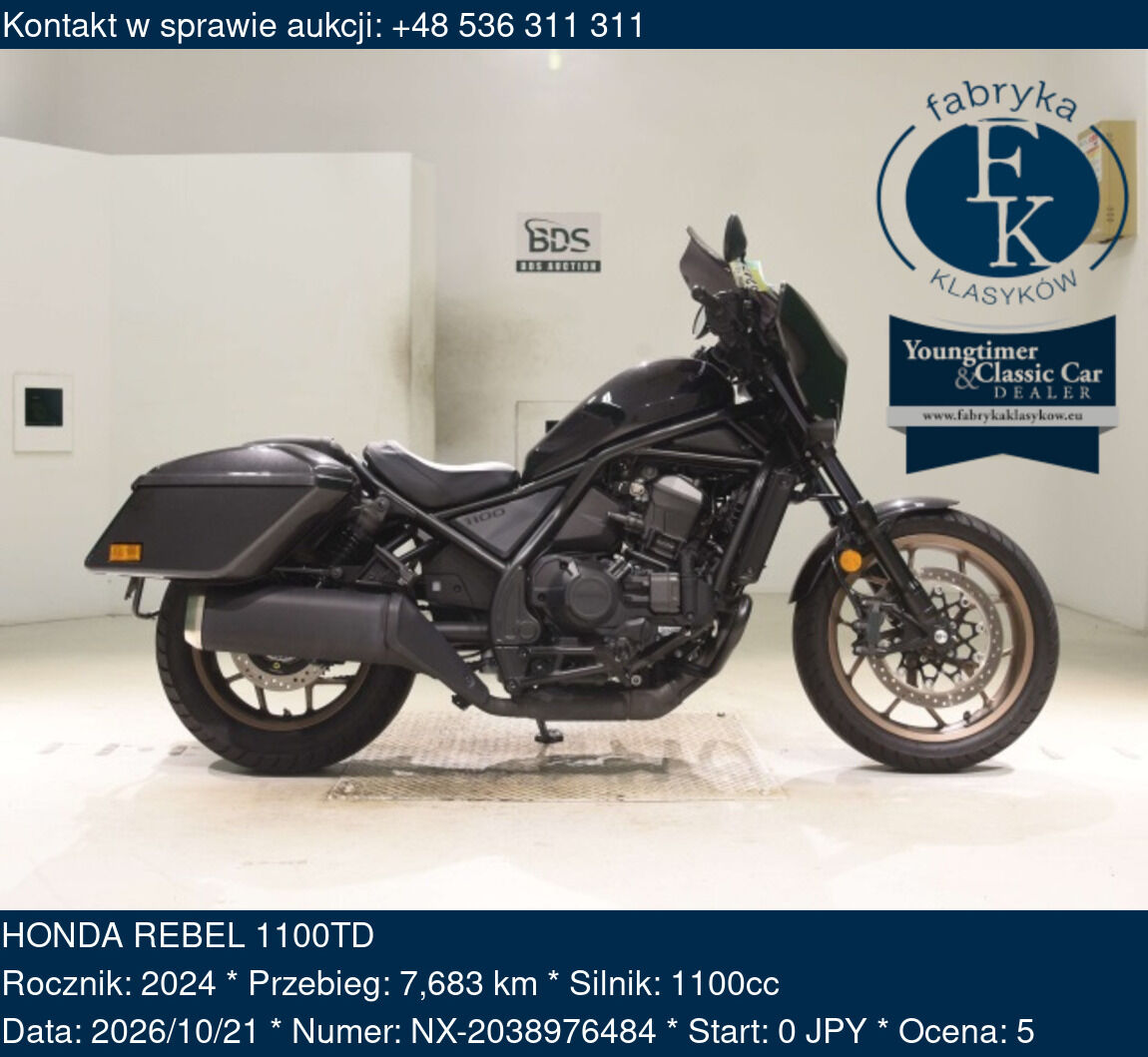 HONDA REBEL 1100TD 2024 - zdjęcie 2