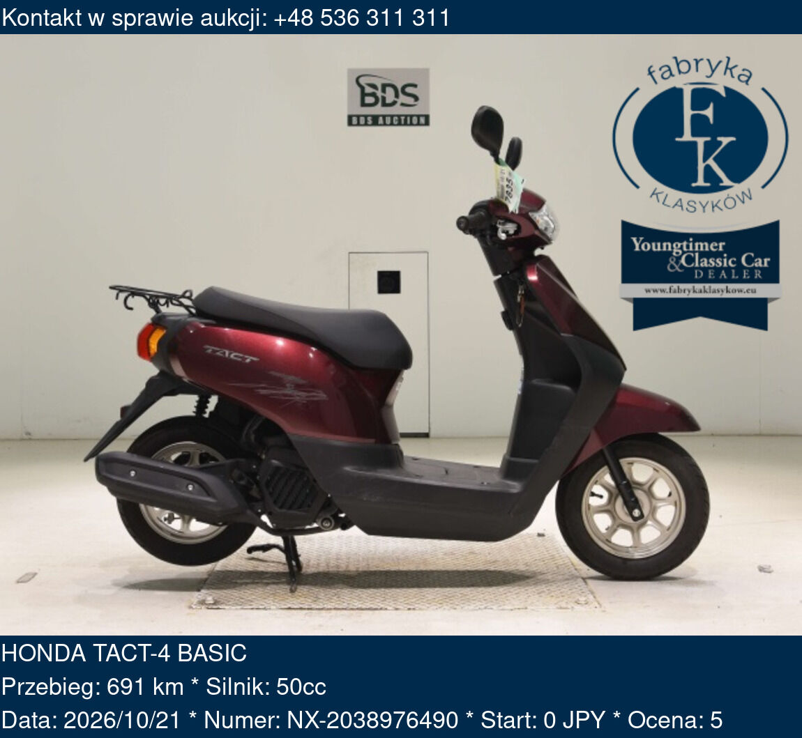 HONDA TACT-4 BASIC  - zdjęcie 2