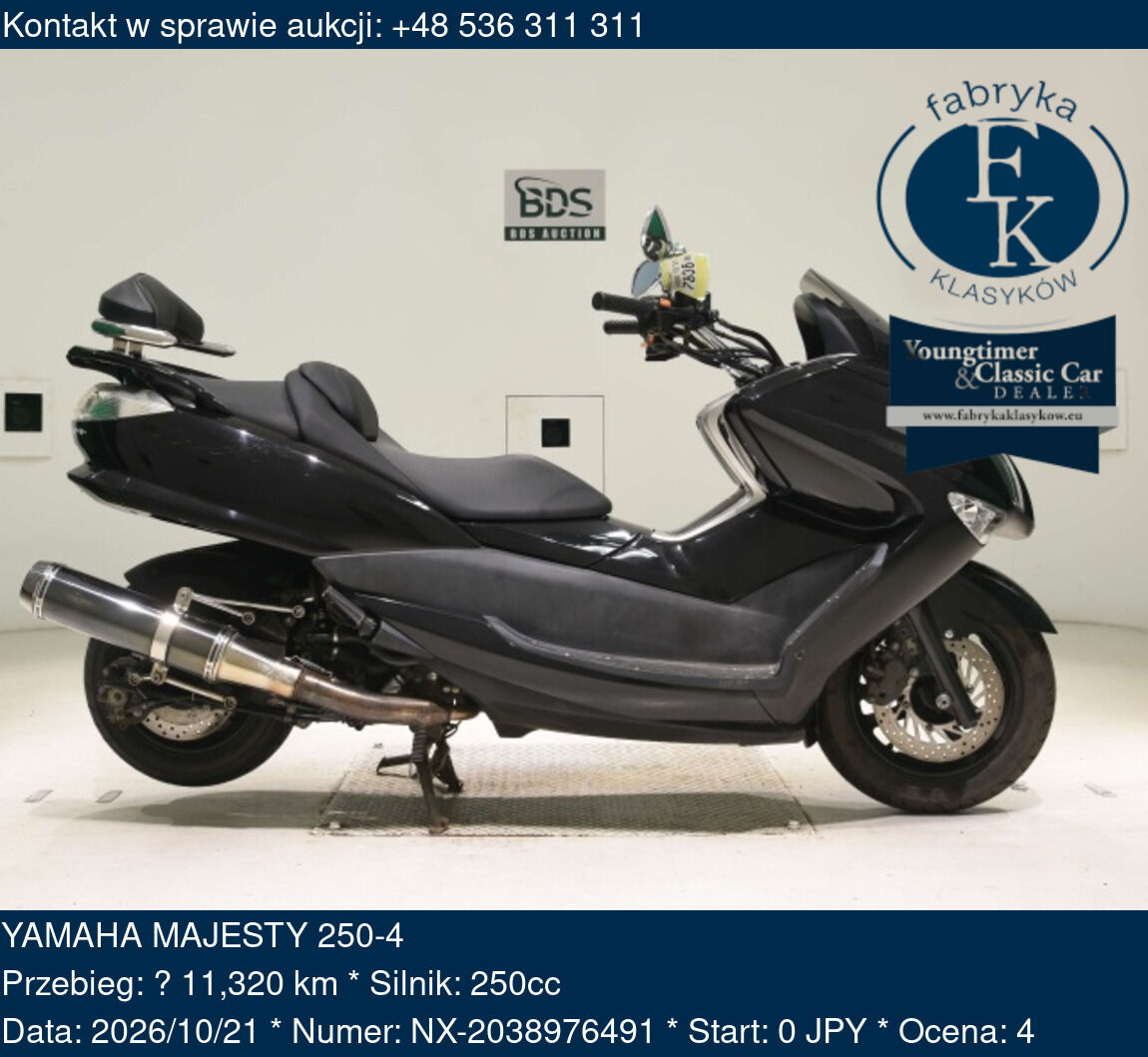 YAMAHA MAJESTY 250-4  - zdjęcie 2