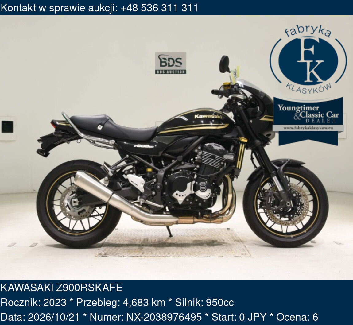 KAWASAKI Z900RSKAFE 2023 - zdjęcie 2
