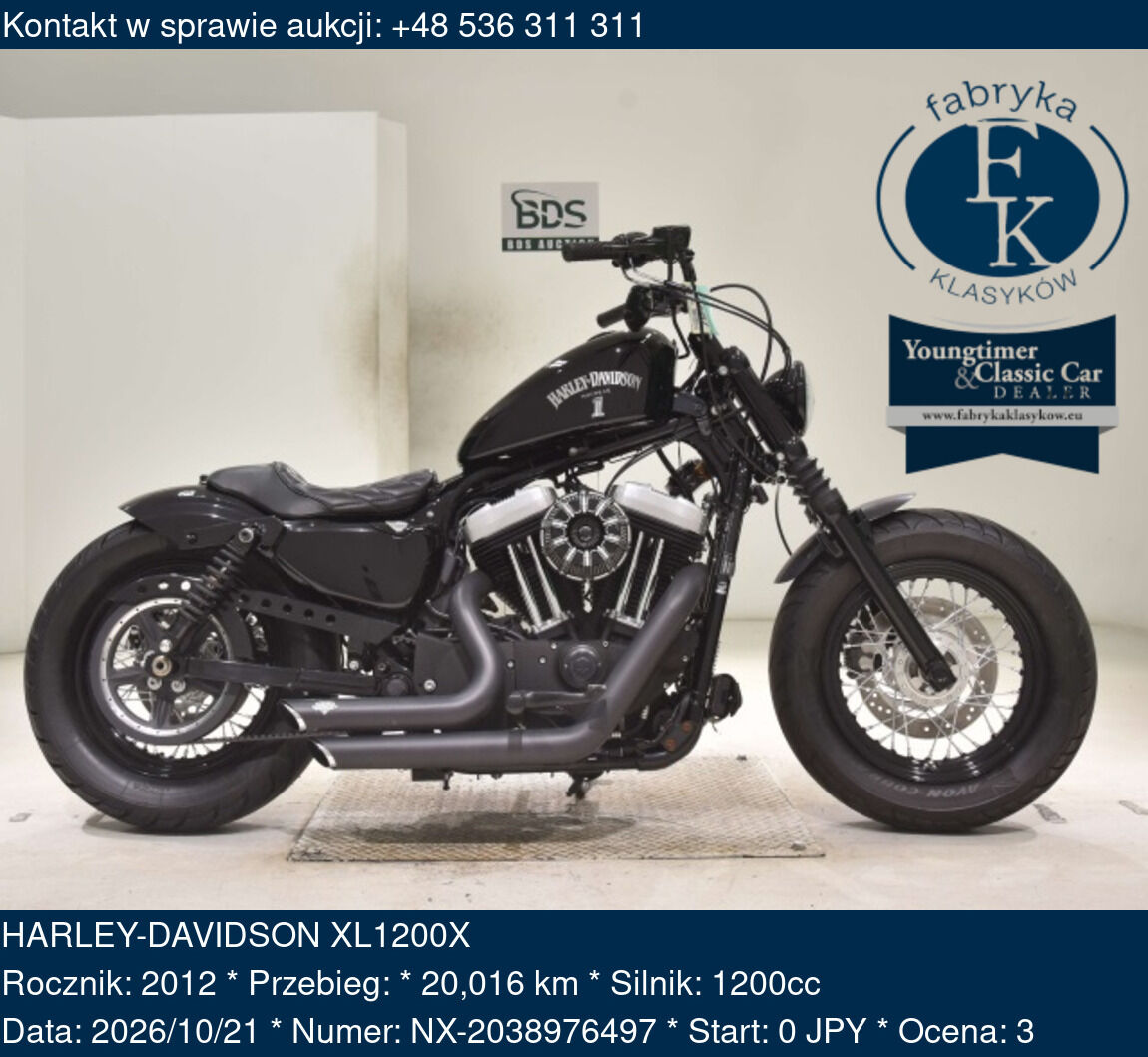 HARLEY-DAVIDSON XL1200X 2012 - zdjęcie 2