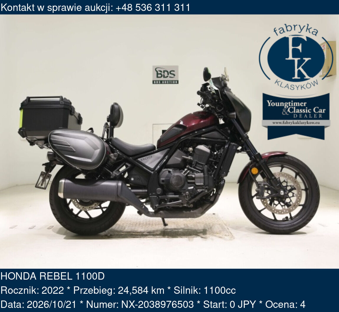 HONDA REBEL 1100D 2022 - zdjęcie 2