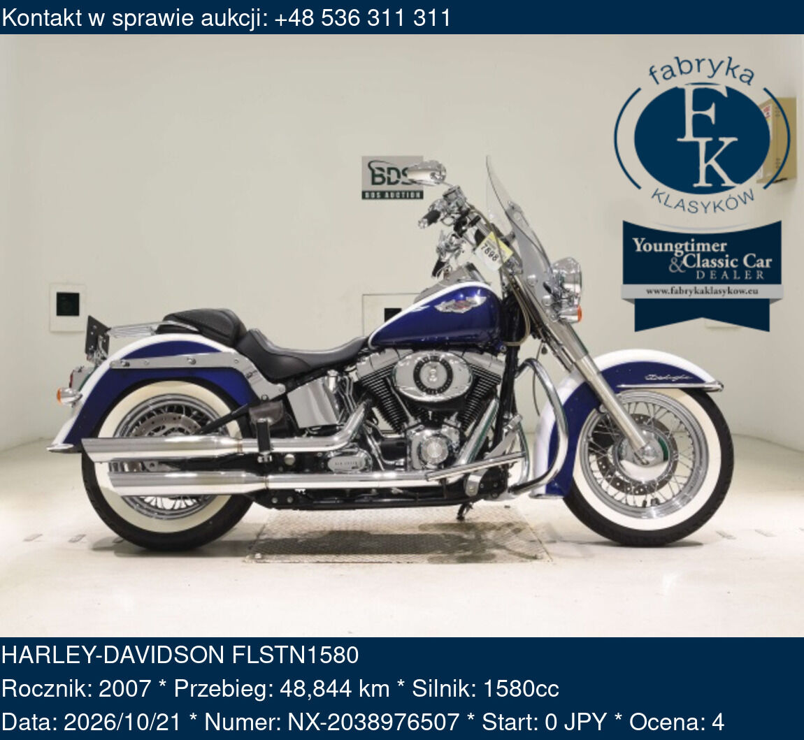 HARLEY-DAVIDSON FLSTN1580 2007 - zdjęcie 2
