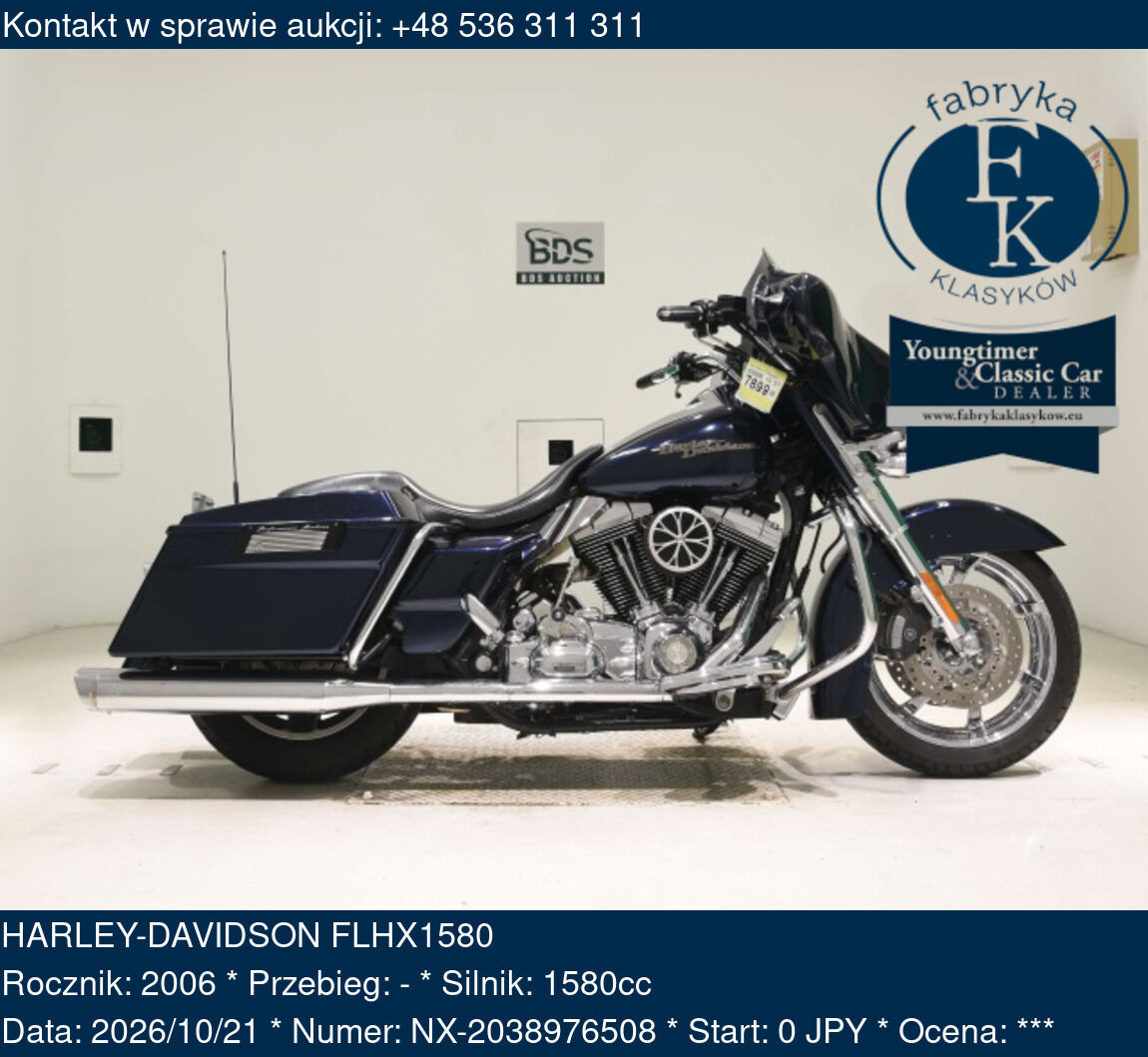 HARLEY-DAVIDSON FLHX1580 2006 - zdjęcie 2