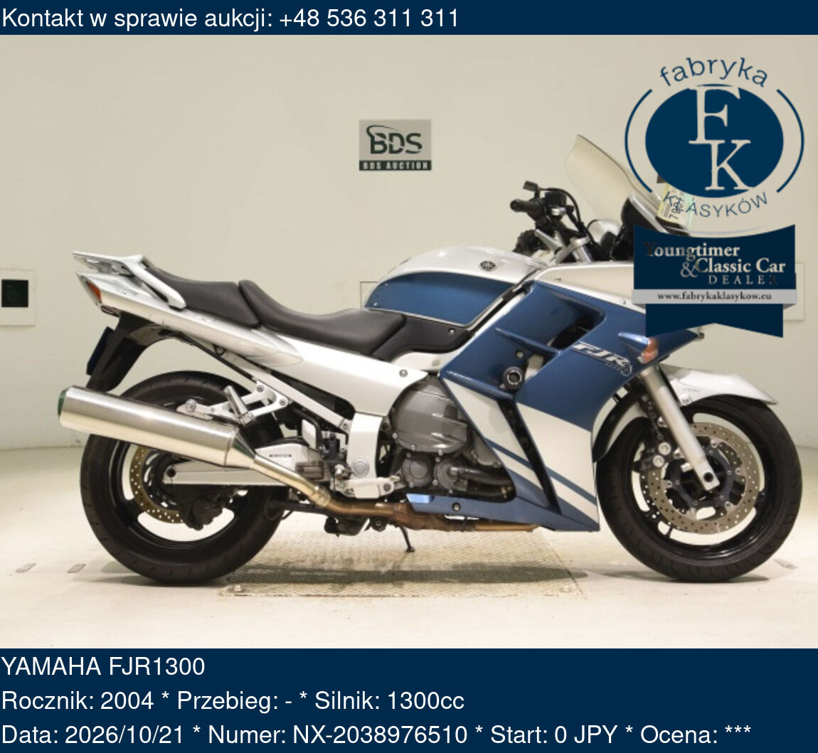 YAMAHA FJR1300 2004 - zdjęcie 2