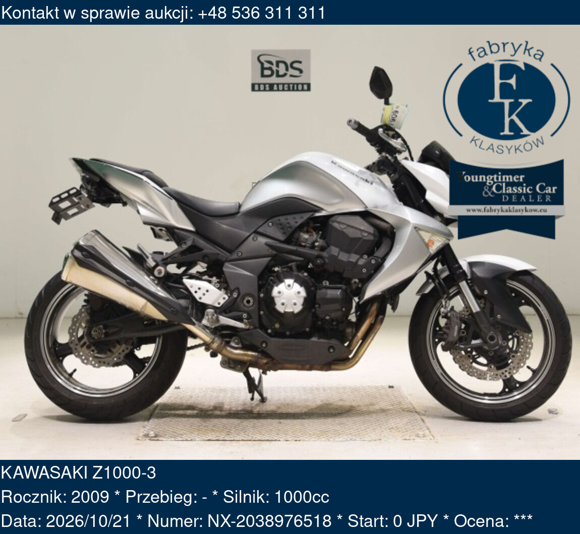 KAWASAKI Z1000-3 2009 - zdjęcie 2