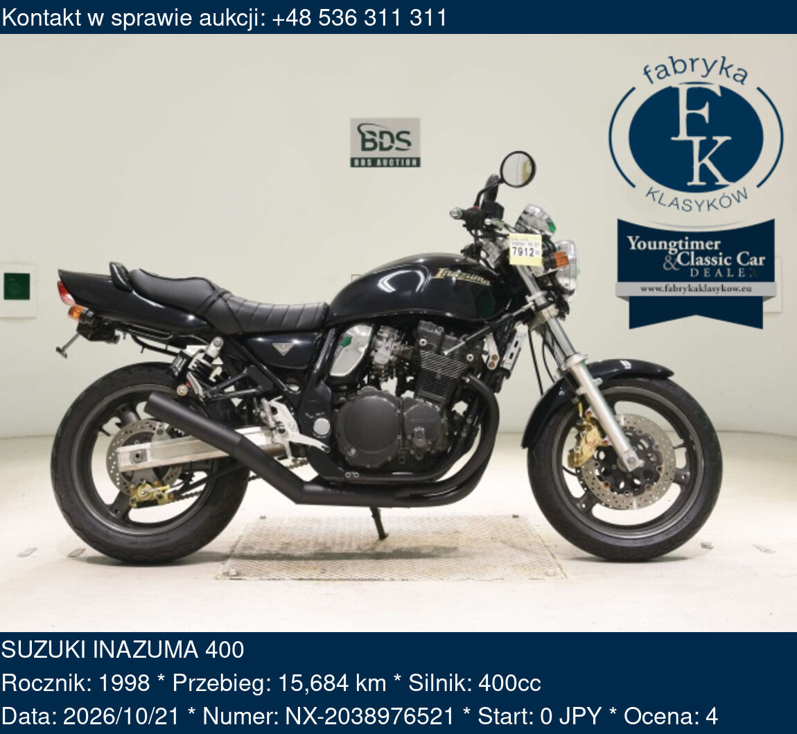 SUZUKI INAZUMA 400 1998 - zdjęcie 2