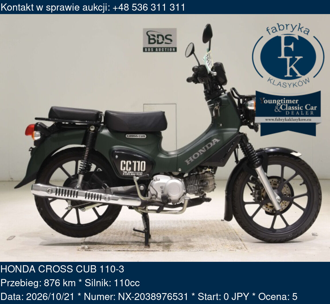 HONDA CROSS CUB 110-3  - zdjęcie 2