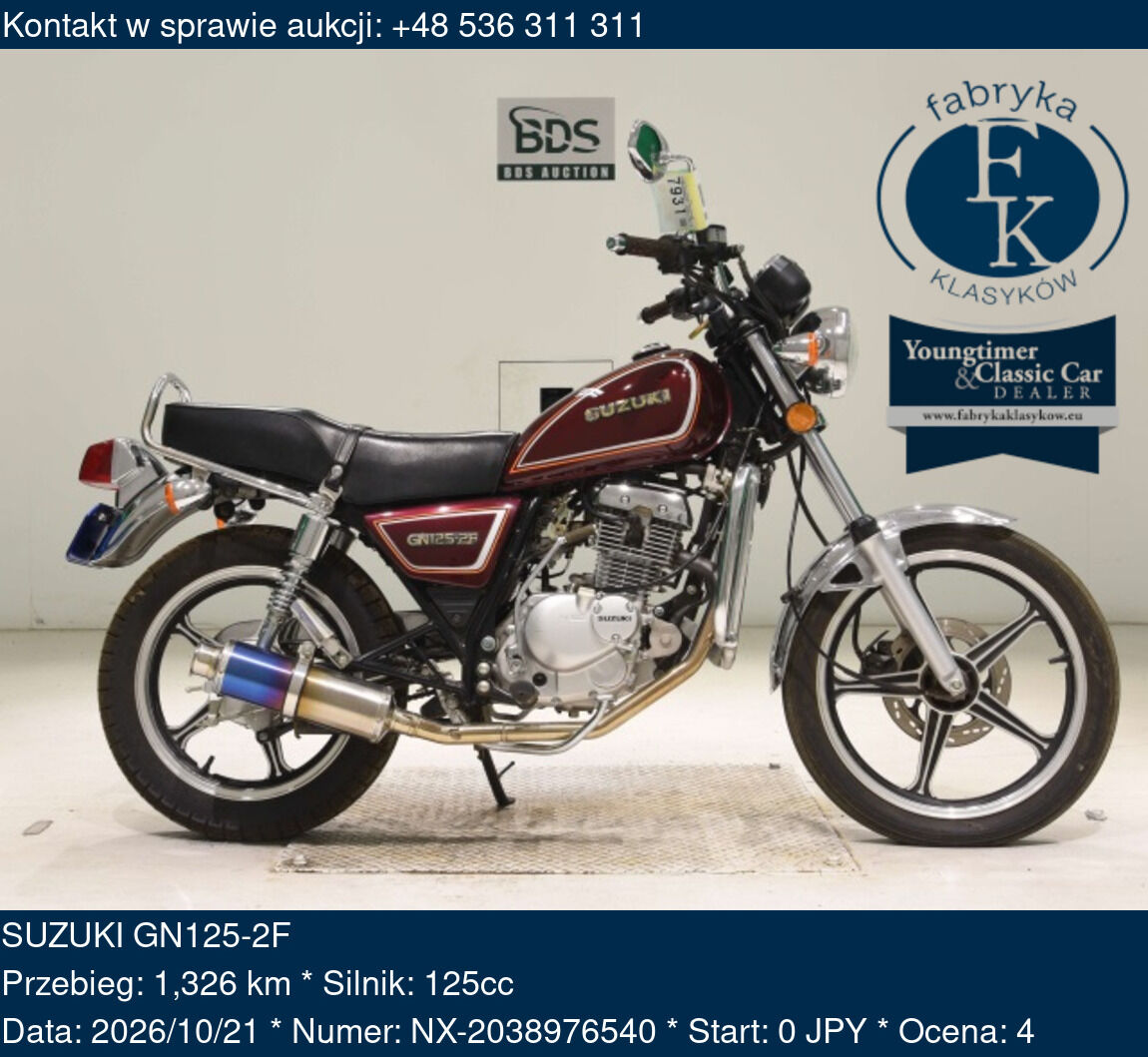 SUZUKI GN125-2F  - zdjęcie 2