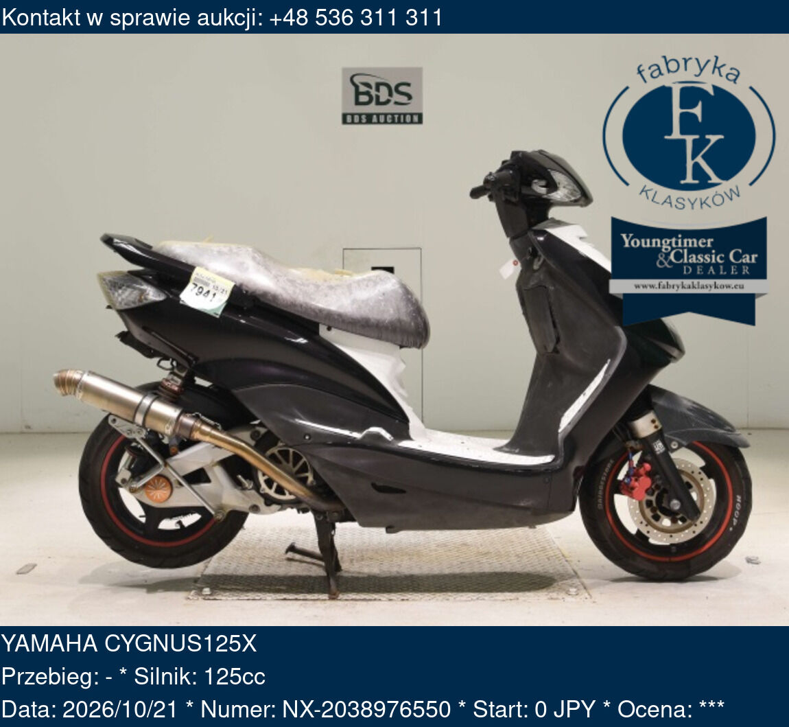 YAMAHA CYGNUS125X  - zdjęcie 2