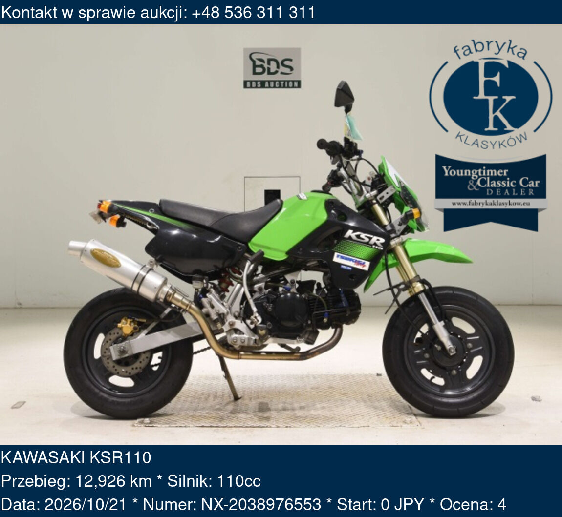 KAWASAKI KSR110 - zdjęcie 2