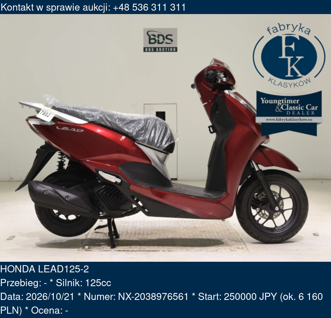HONDA LEAD125-2 - zdjęcie 2