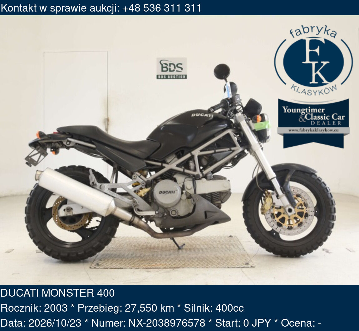 DUCATI MONSTER 400 2003 - zdjęcie 26