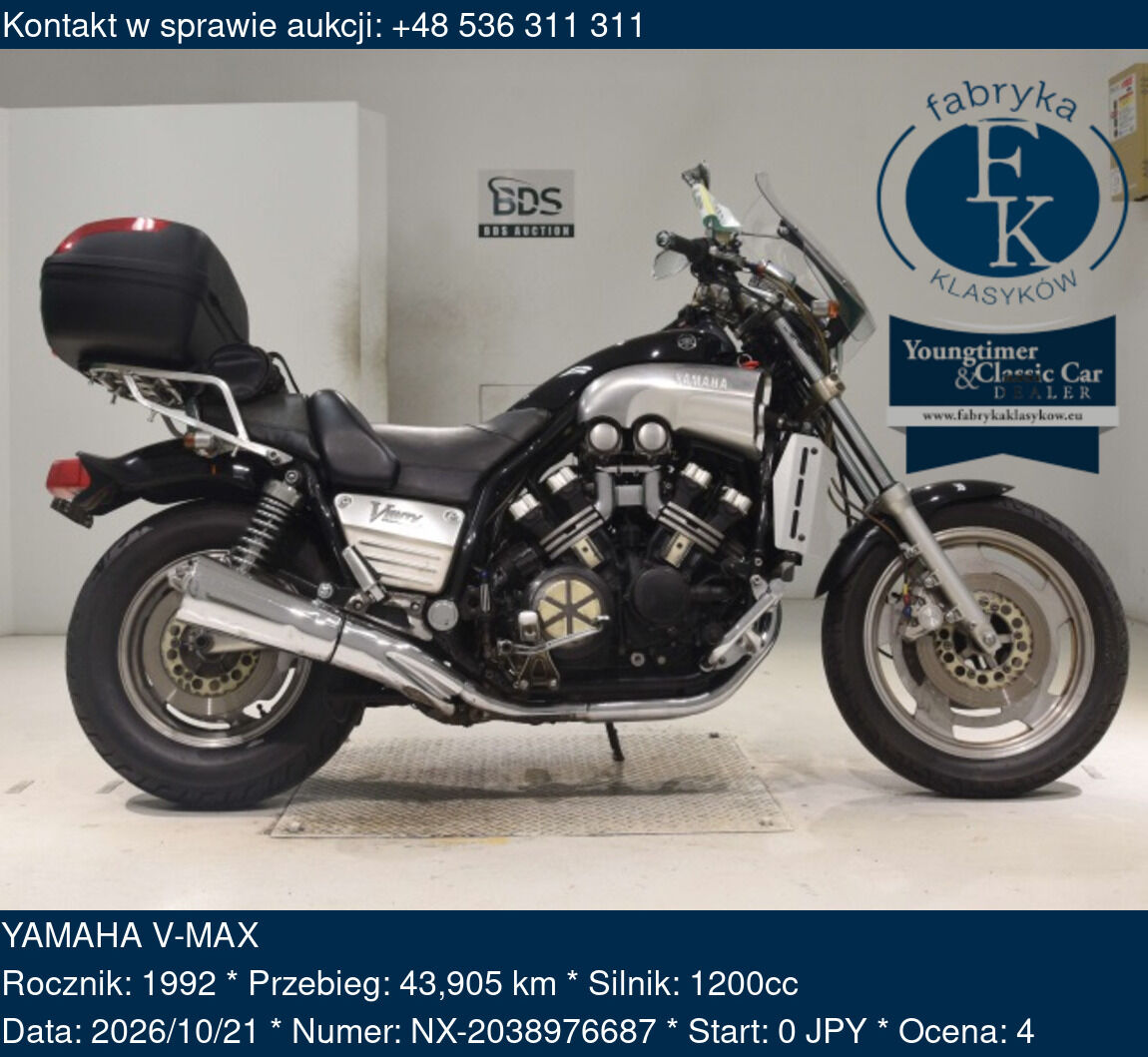 YAMAHA V-MAX 1992 - zdjęcie 2