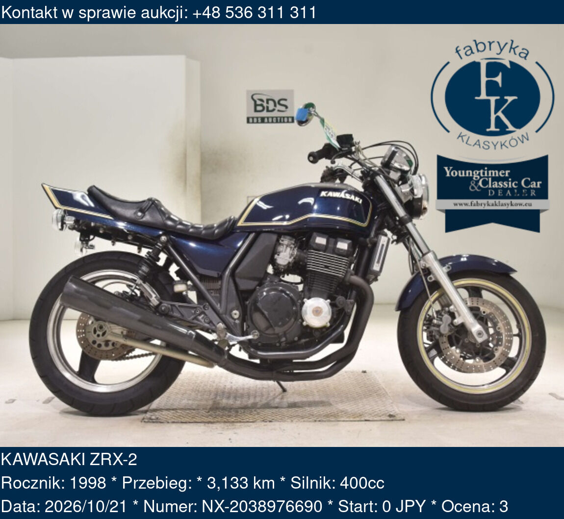 KAWASAKI ZRX-2 1998 - zdjęcie 2
