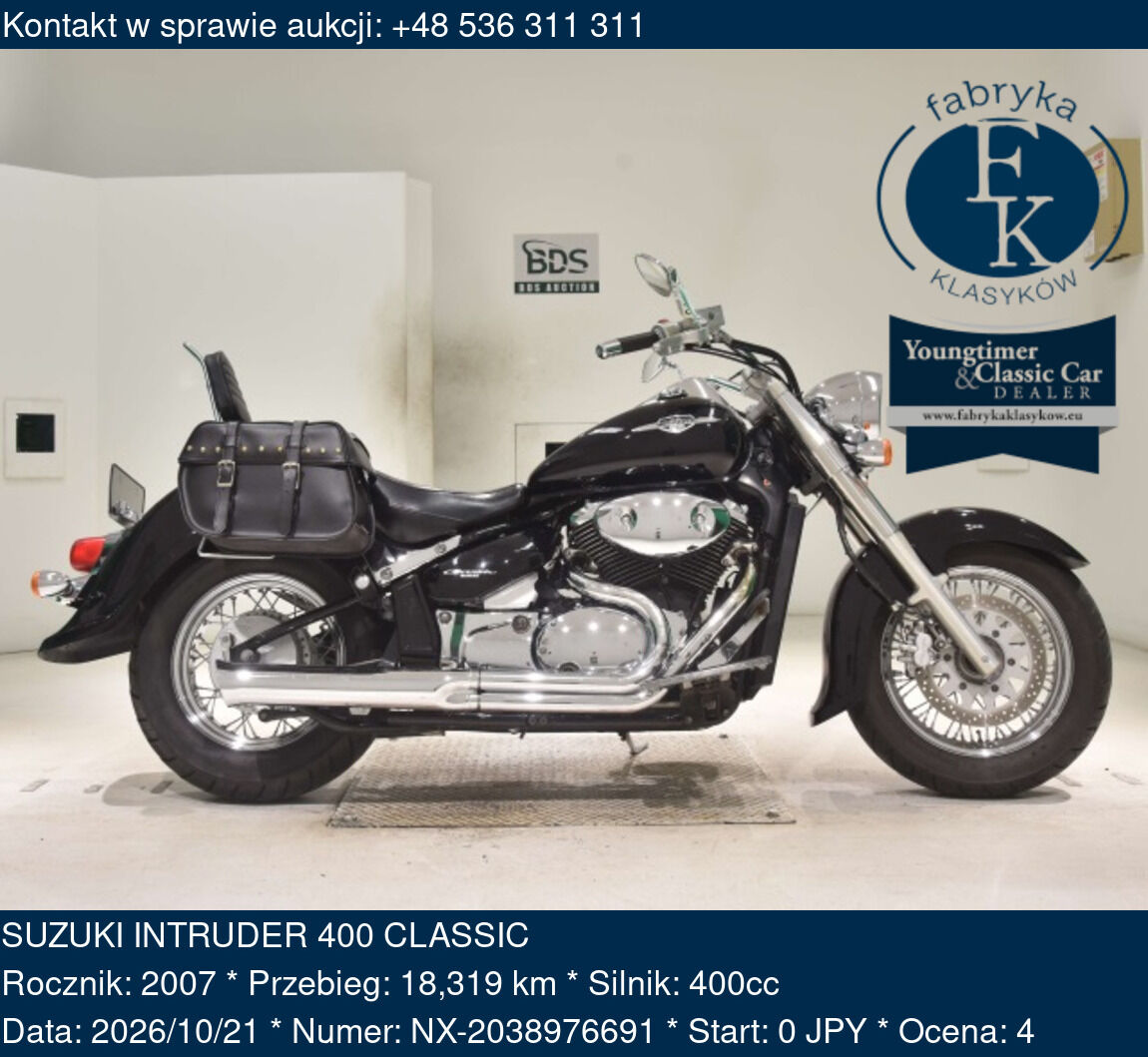 SUZUKI INTRUDER 400 CLASSIC 2007 - zdjęcie 2