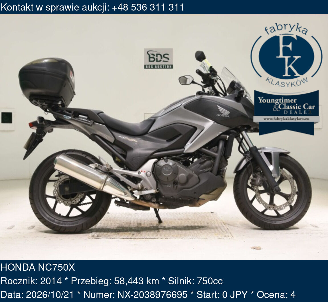 HONDA NC750X 2014 - zdjęcie 2