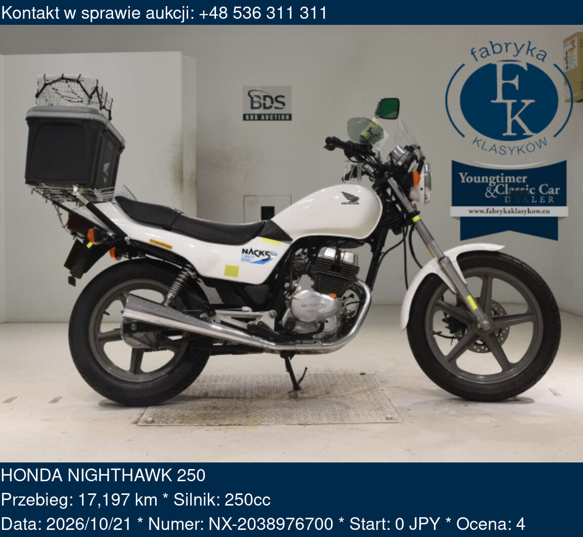 HONDA NIGHTHAWK 250  - zdjęcie 2
