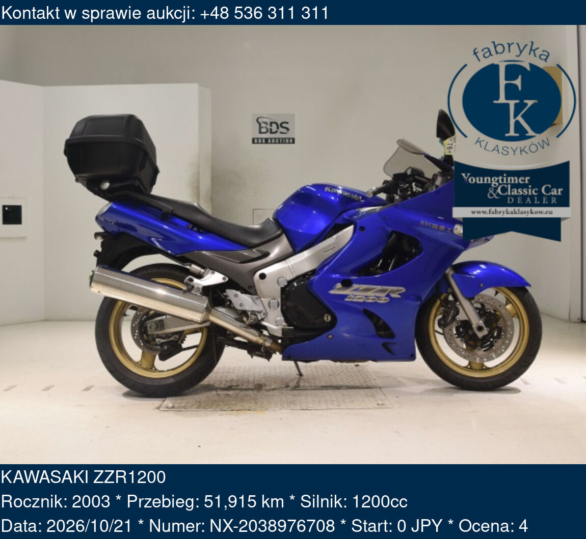 KAWASAKI ZZR1200 2003 - zdjęcie 2