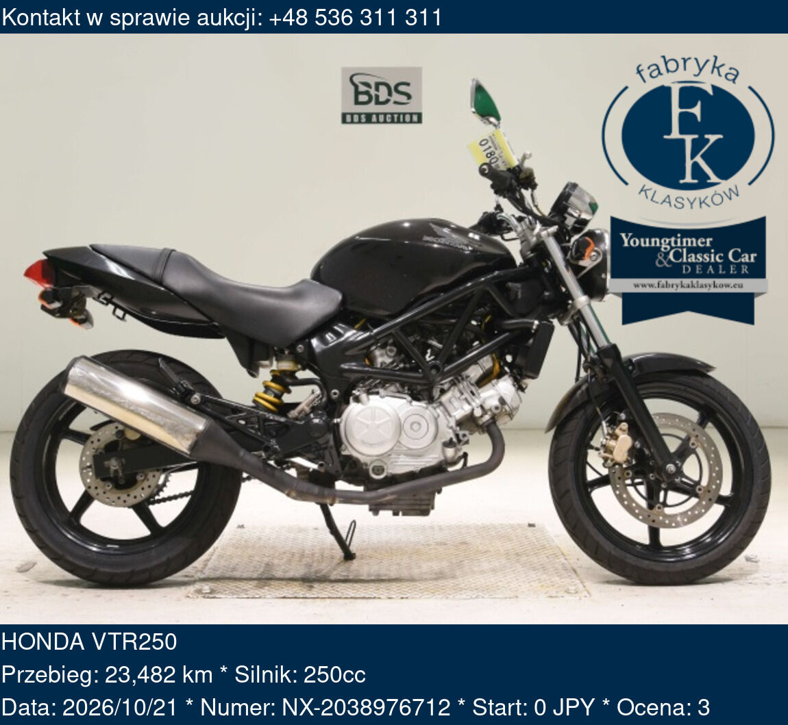 HONDA VTR250  - zdjęcie 2