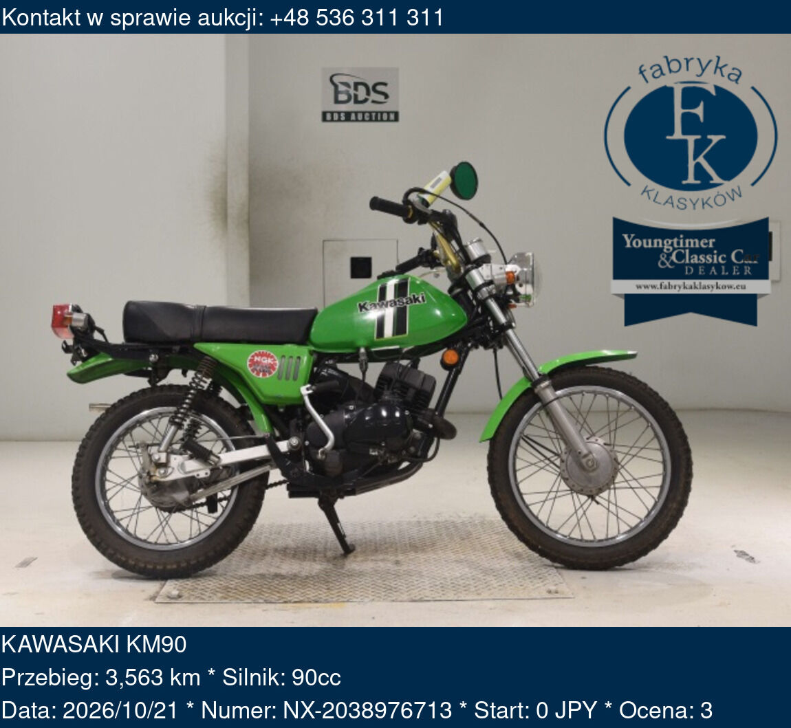 KAWASAKI KM90  - zdjęcie 2