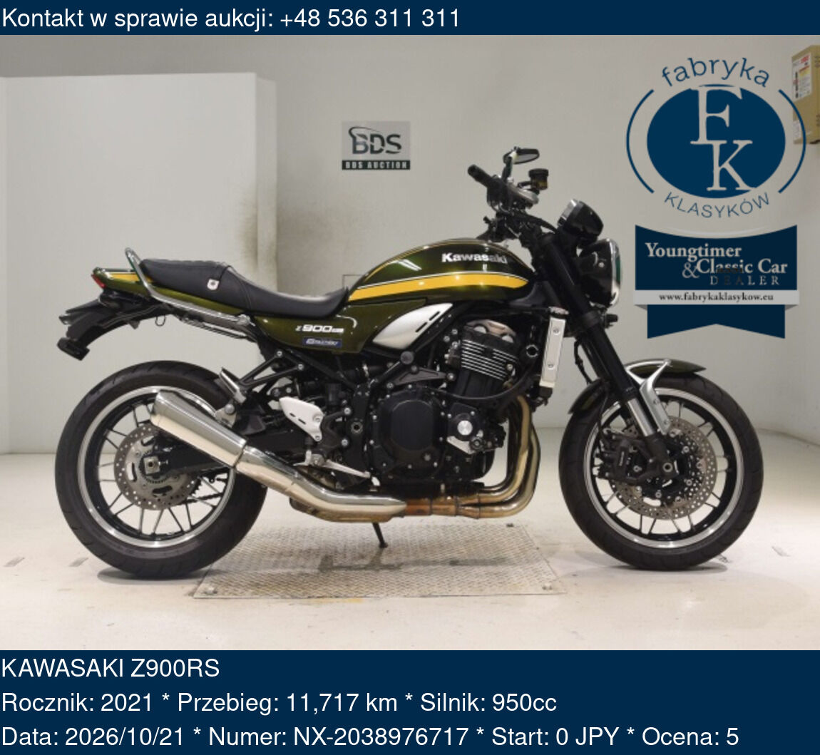 KAWASAKI Z900RS 2021 - zdjęcie 2
