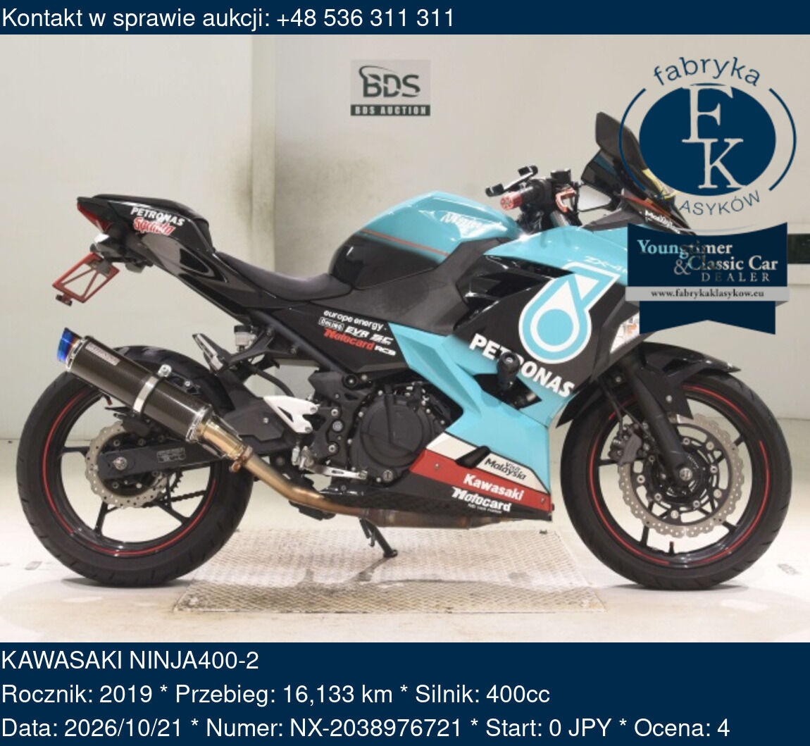 KAWASAKI NINJA400-2 2019 - zdjęcie 2