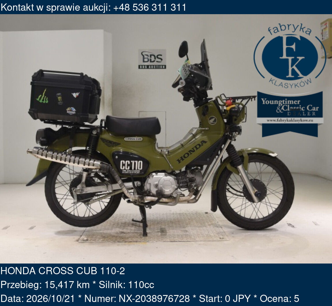 HONDA CROSS CUB 110-2  - zdjęcie 2