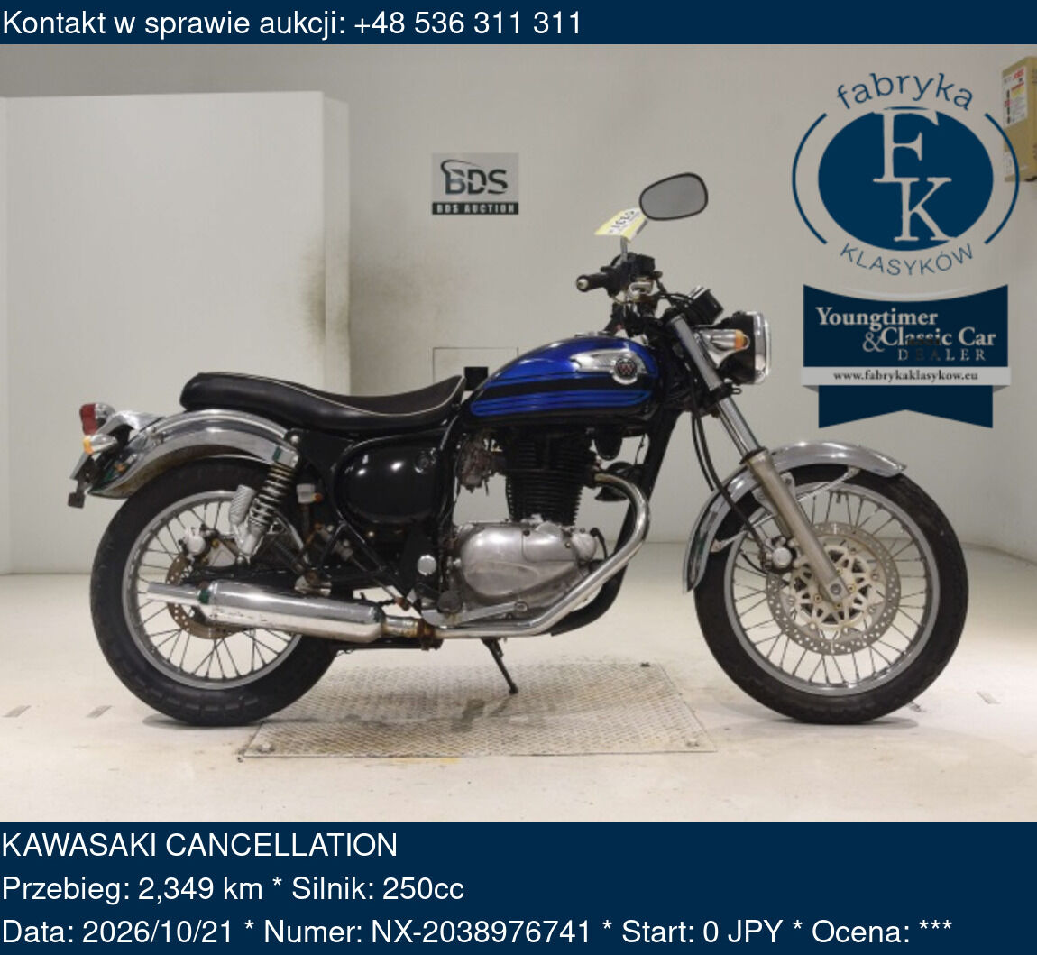 KAWASAKI CANCELLATION  - zdjęcie 2