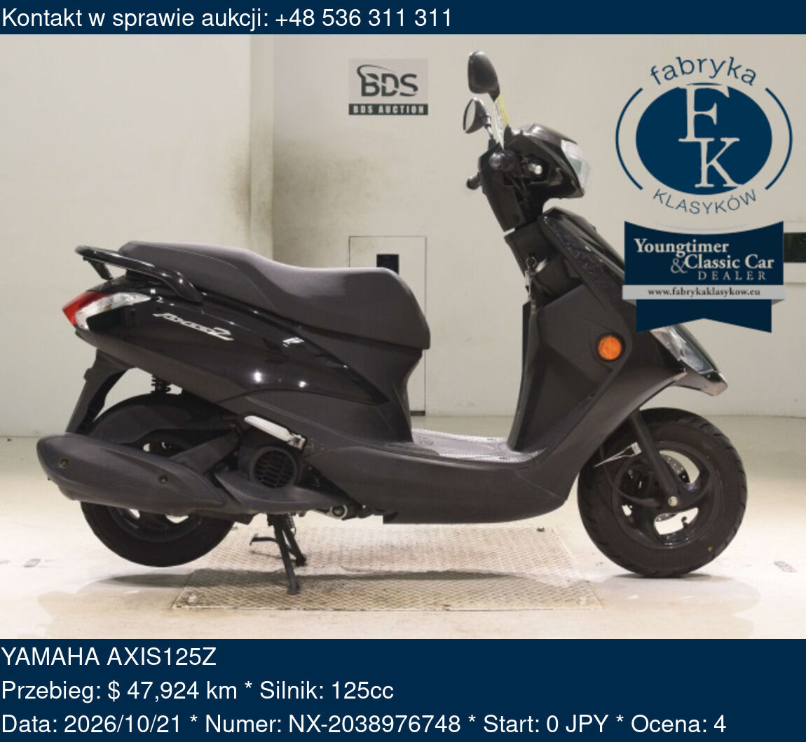 YAMAHA AXIS125Z  - zdjęcie 2