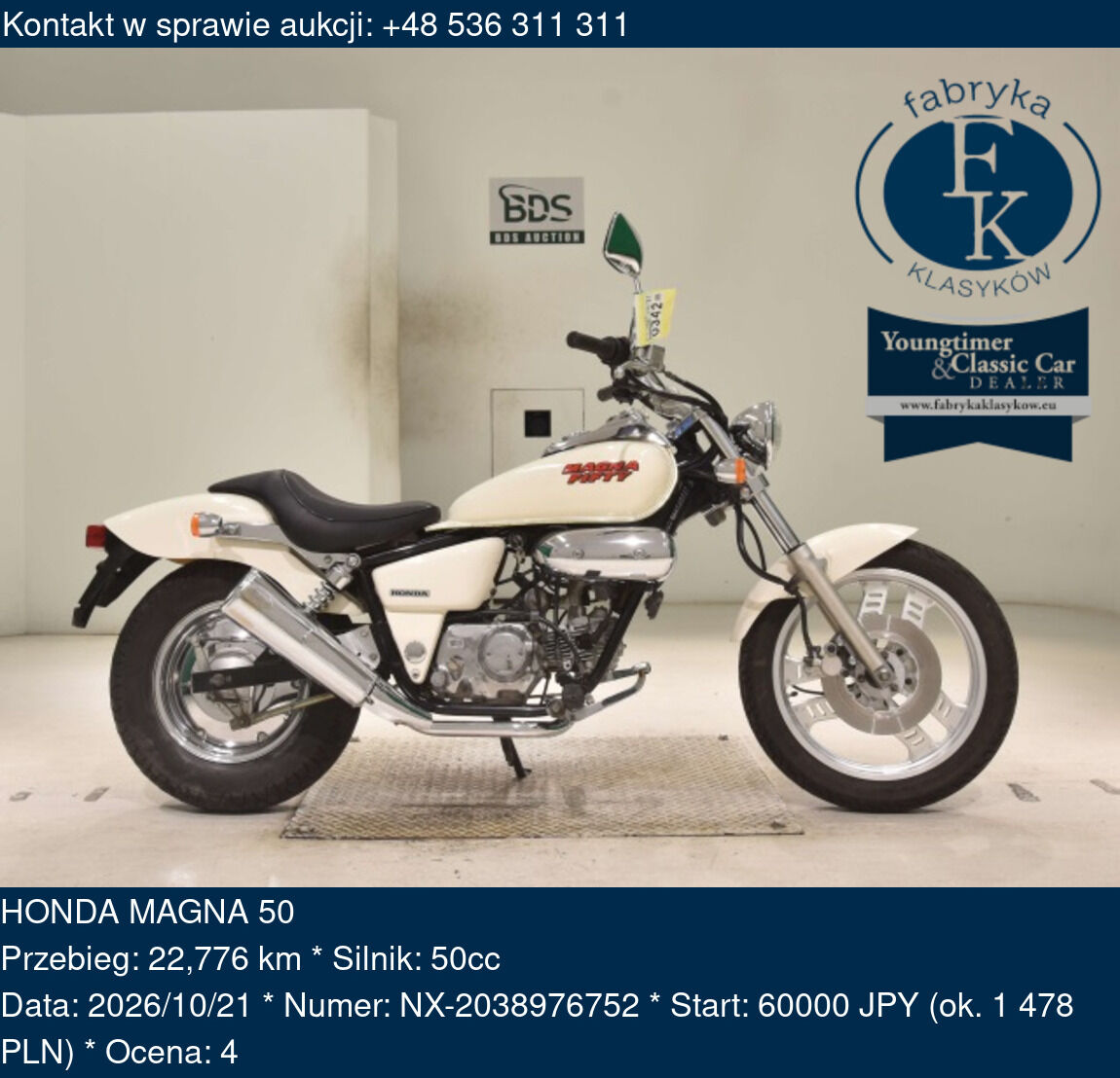 HONDA MAGNA 50  - zdjęcie 2