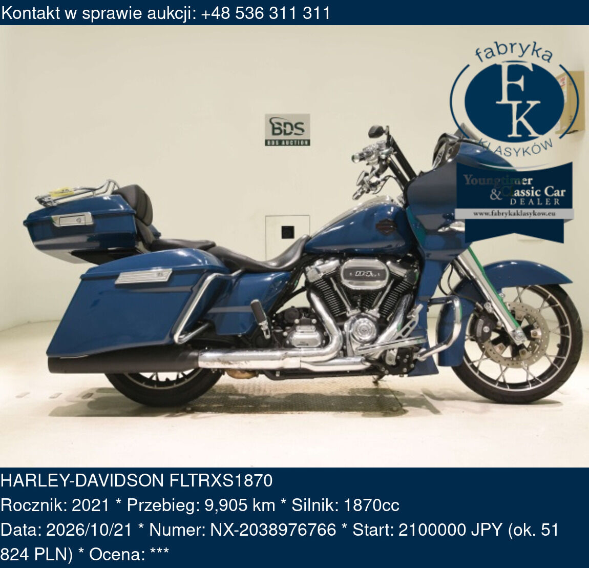 HARLEY-DAVIDSON FLTRXS1870 2021 - zdjęcie 2