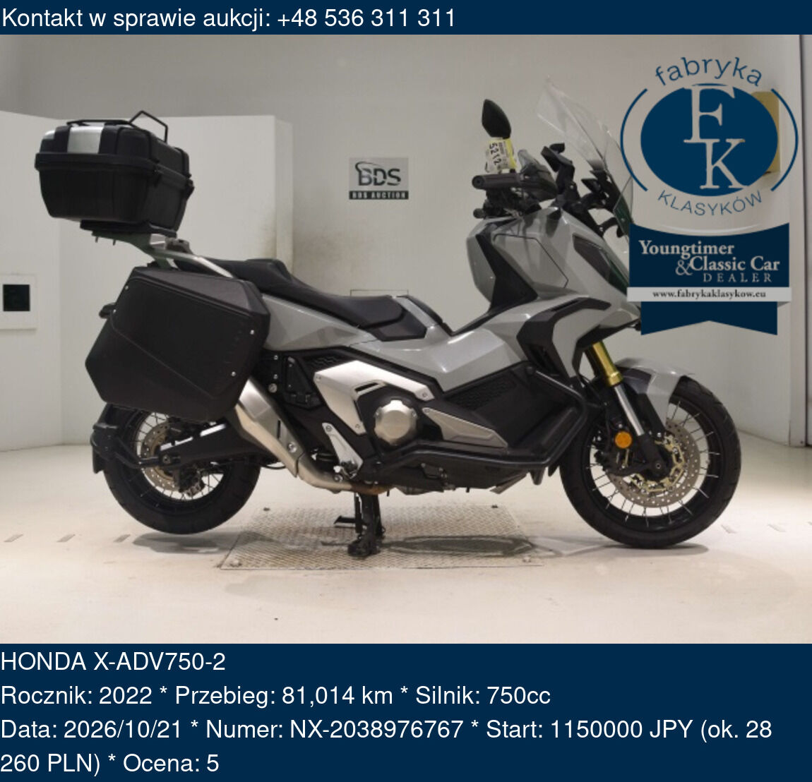 HONDA X-ADV750-2 2022 - zdjęcie 2